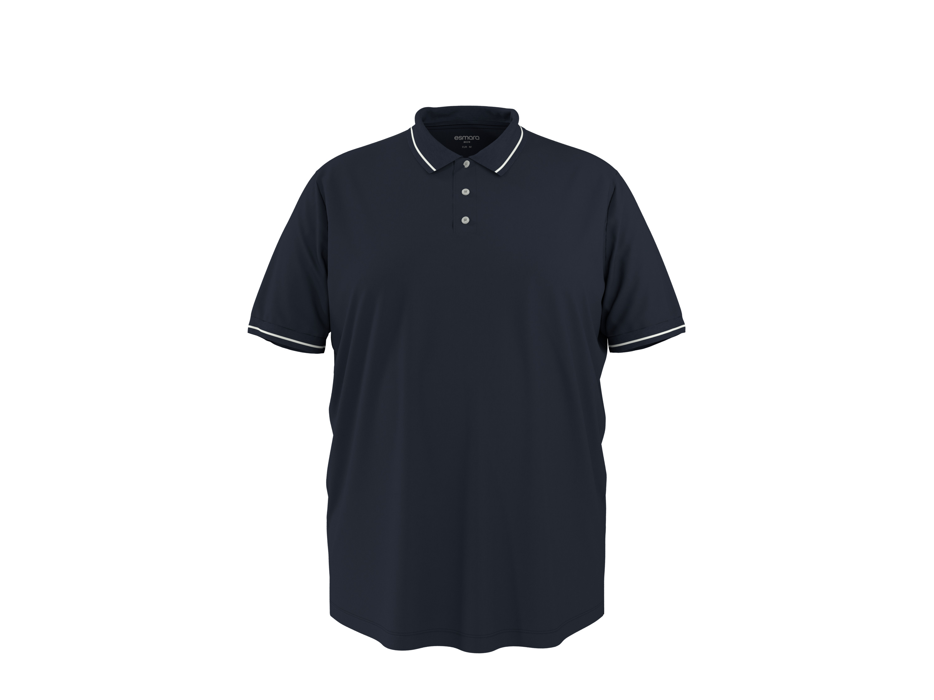 esmara Men Koszulka polo męska Granatowy, 4XL 68/70