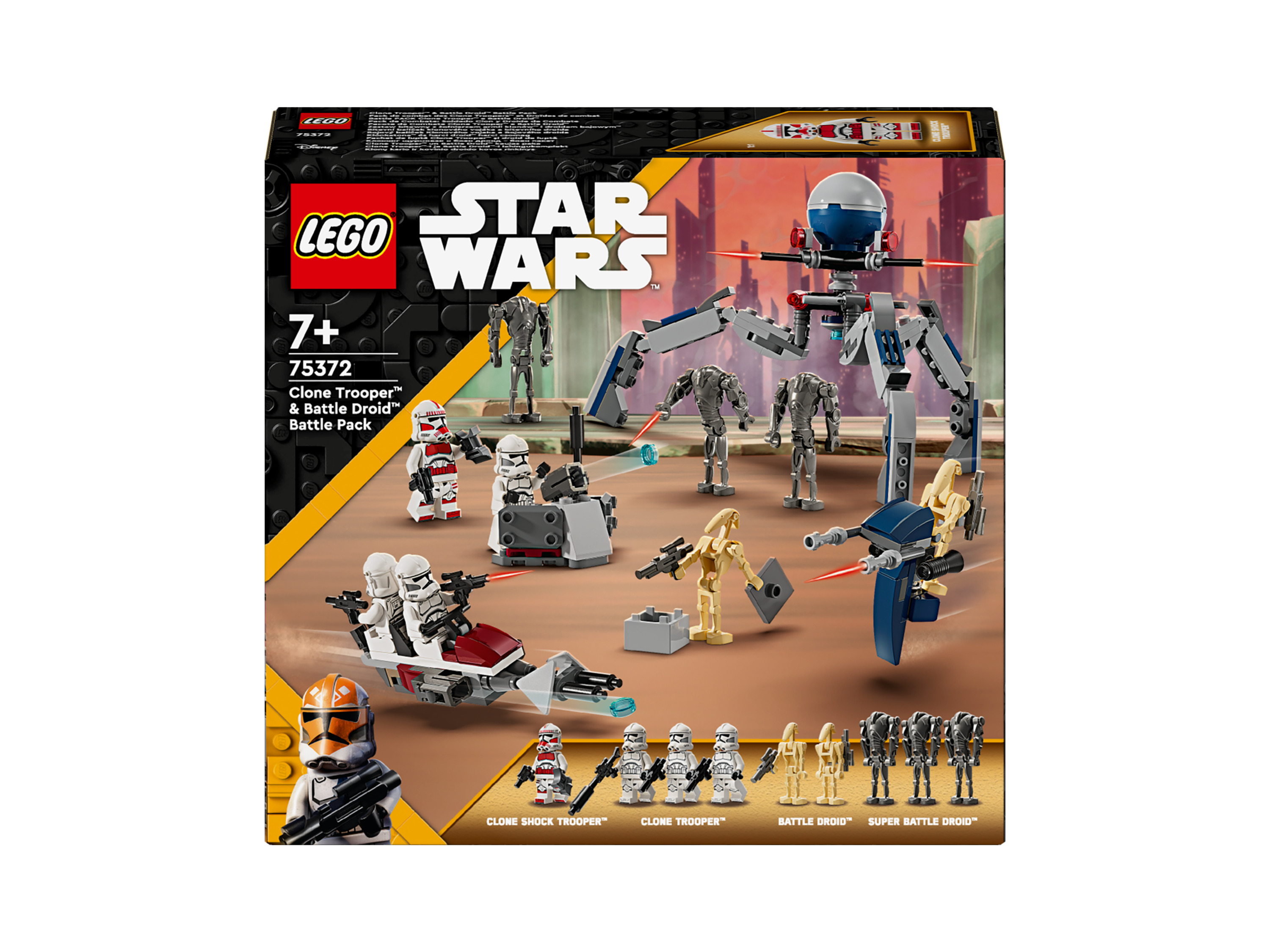 Lego Star Wars Zestaw klocków Lego 75372 »Zestaw bitewny z żołnierzem-klonem i droidem bojowym «