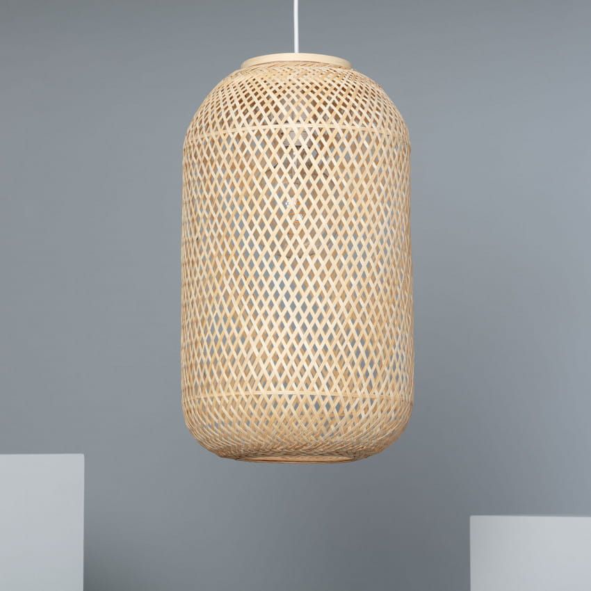 Darmowa Dostawa - Lampa wisząca 1x40 W drewno Abruzzo Boho ABRLW24BHE27