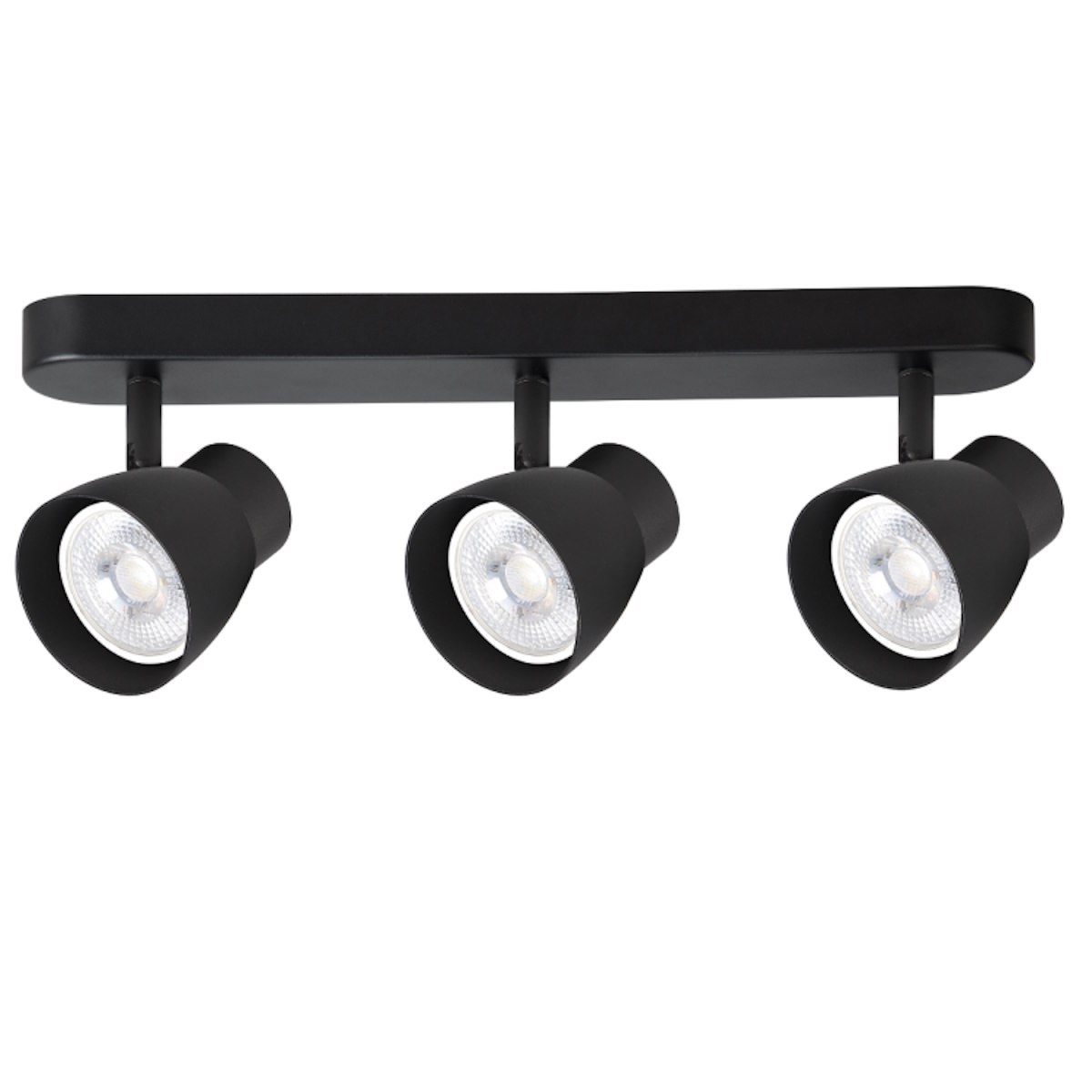 Darmowa Dostawa - Lampa podsufitowa 3x8 W czarna Light Prestige Dravo LP95233WSBK