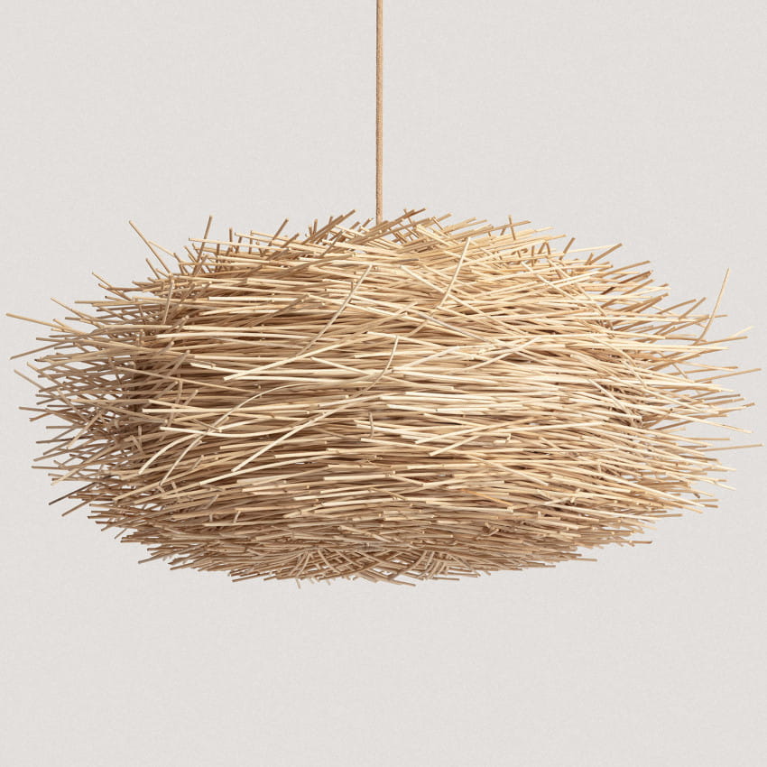 Darmowa Dostawa - Lampa wisząca 1x40 W drewno Abruzzo Boho ABRNLW31MBHE27