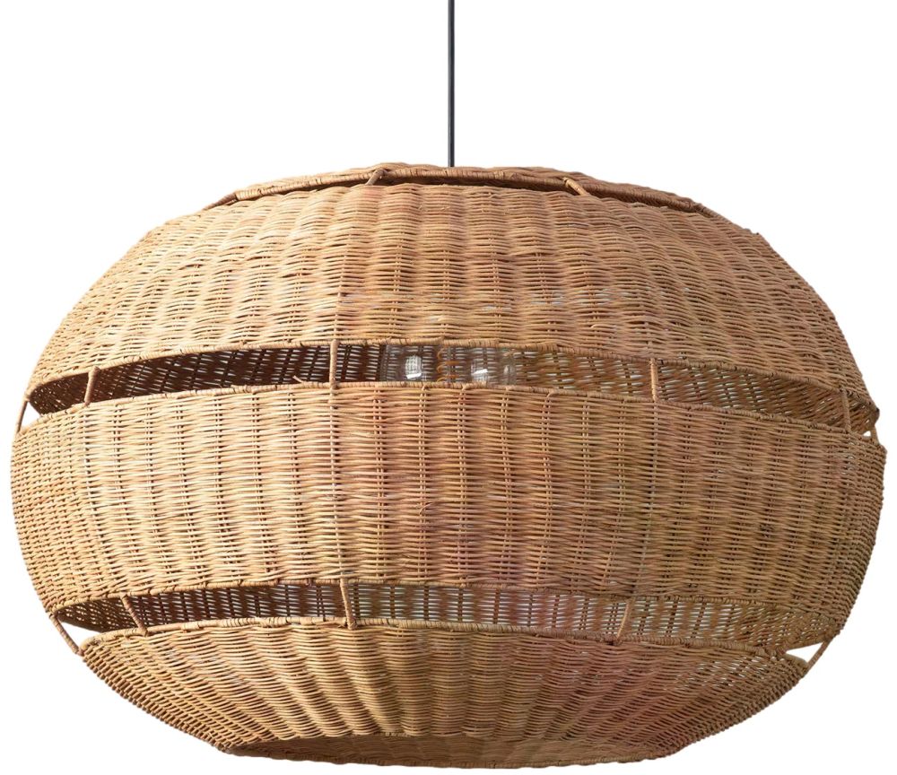 Darmowa Dostawa - Lampa wisząca 1x40 W brązowy Abruzzo Boho ABRLW19BHE27
