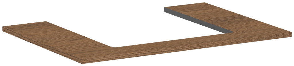 Darmowa Dostawa - Blat naszafkowy 78x55 cm dąb Hansgrohe Xilesa E 54269550