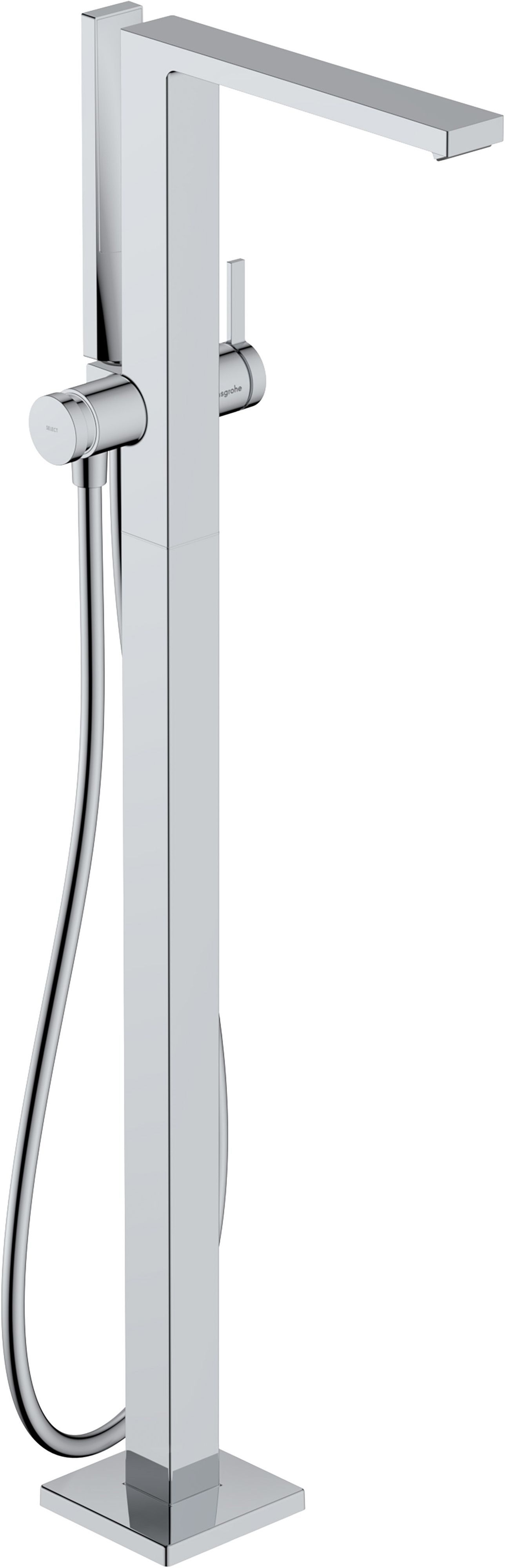 Darmowa Dostawa - Bateria wannowo-prysznicowa wolnostojąca chrom Hansgrohe Tecturis E 73445000