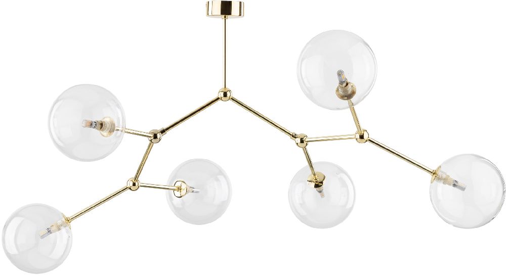 Darmowa Dostawa - Lampa podsufitowa 6x6 W złota TK Lighting Fairy 10071
