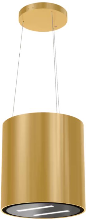 Darmowa Dostawa - Okap kuchenny 39 cm wyspowy złoty Maan Malwa Linki OMALL439HEGCS3INSA2ZL3KSBFWEO
