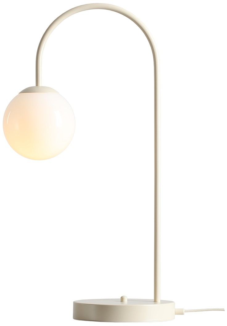 Darmowa Dostawa - Lampa stołowa 1x10 W kremowa Aldex Una 1116B9