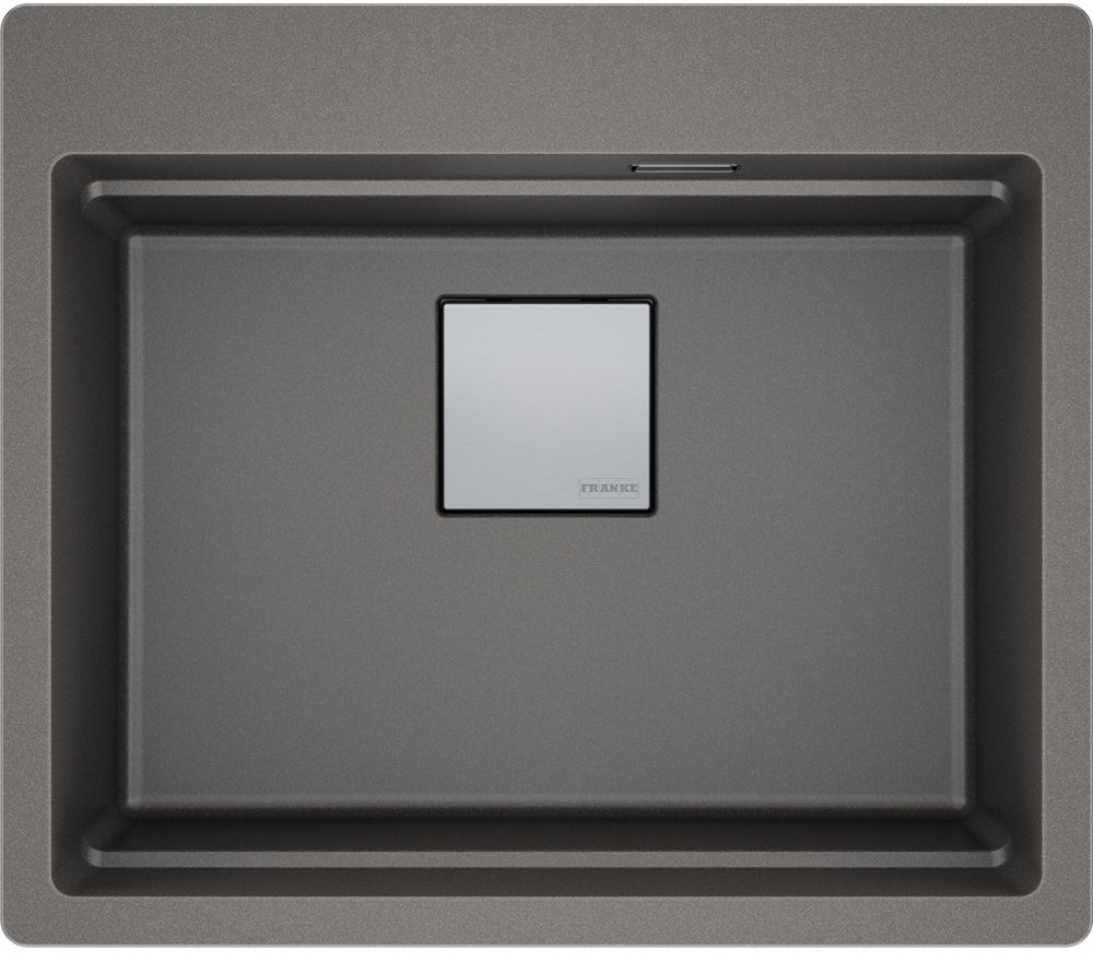 Darmowa Dostawa - Zlewozmywak granitowy 59x51 cm szary/grafitowy/onyx Franke Kanon 1140749558