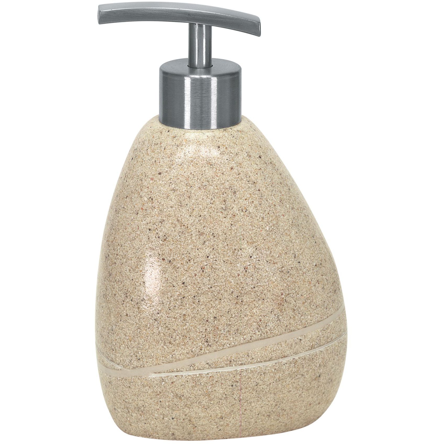 Darmowa Dostawa - Dozownik do mydła 300 ml satyna-beżowy Kleine Wolke Stones 5080226854