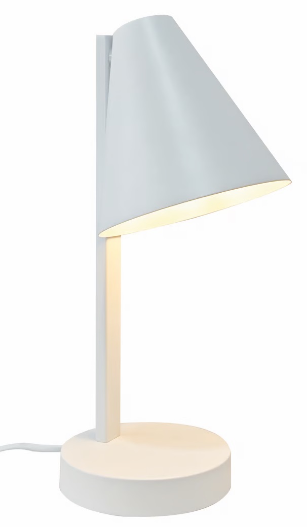 Darmowa Dostawa - Lampa biurkowa 1x40 W biała Nordlux Wilmer 2512305001