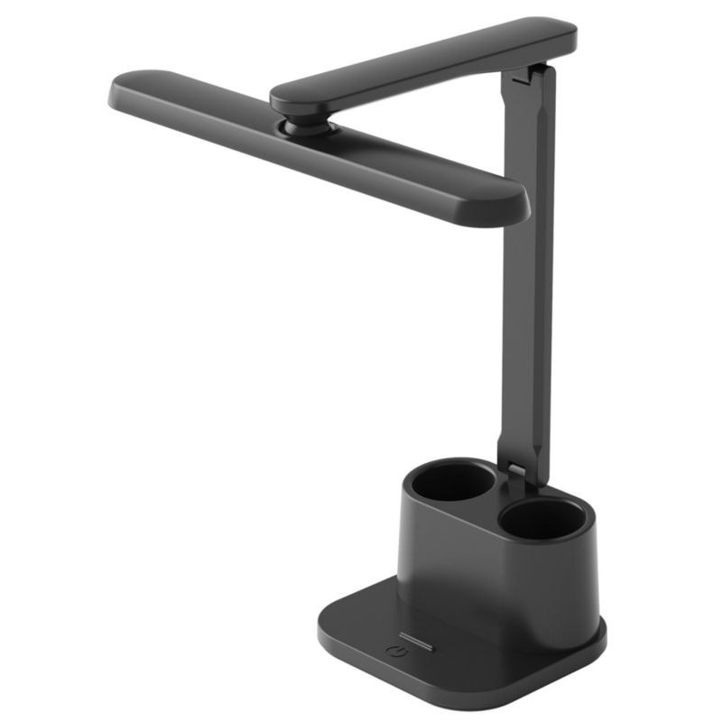Lampa biurkowa Polux Bari czarna LED 6W 4000K 400lm IP20 wym: 38 x 28 x 32 cm tworzywo sztuczne - 1 szt.