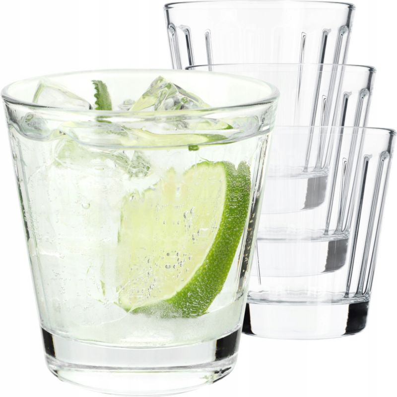 Szklanki KADAX 175ml Zestaw Do Drinków Napojów Soku 4 szt.
