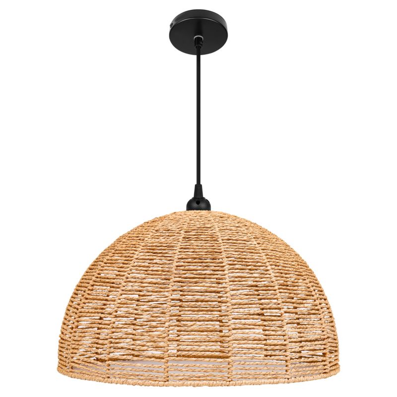 Lampa sufitowa wisząca LED E27 MasterLED Tutti oprawa pleciona 45cm boho żyrandol 1 szt.