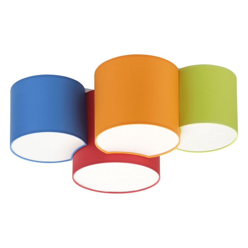 Plafon dziecięcy TK-Lighting Mona Kids Lampa Sufitowa 4 Pł - 1 szt.