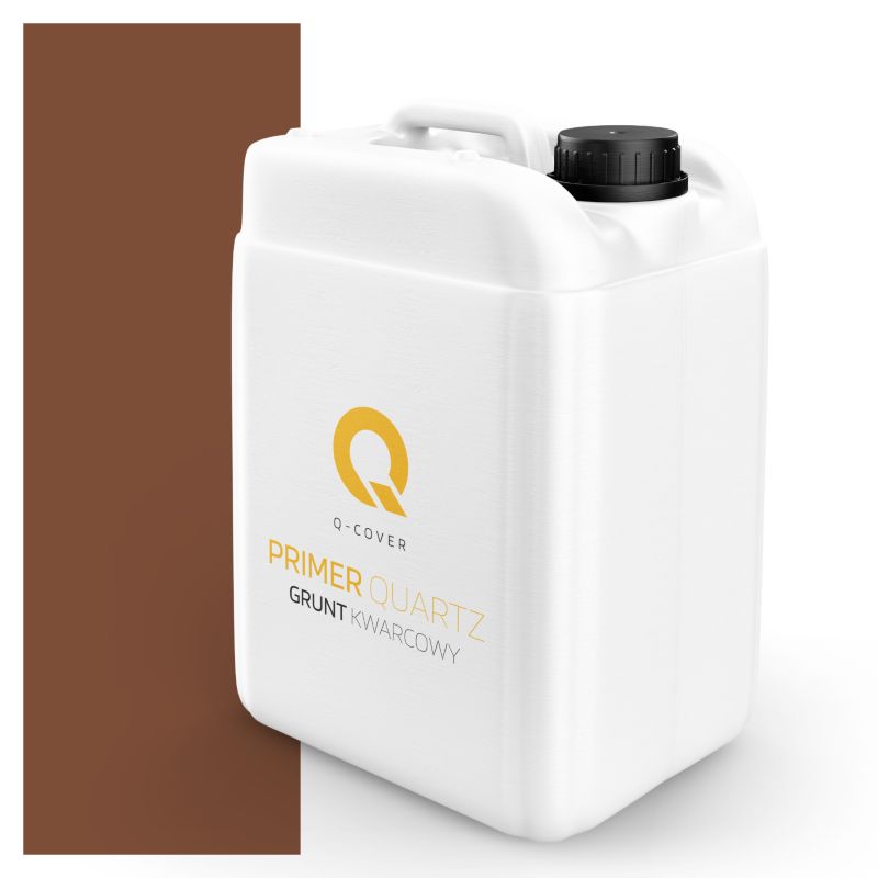 Grunt Kwarcowy pod Tynk Mozaikowy Q-Cover Brązowy M93 7.5KG