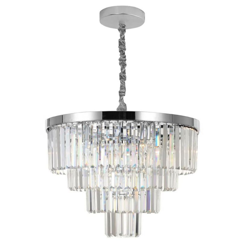 Lampa Sufitowa Wisząca Toolight APP1534-8CPR Chrom 1Szt