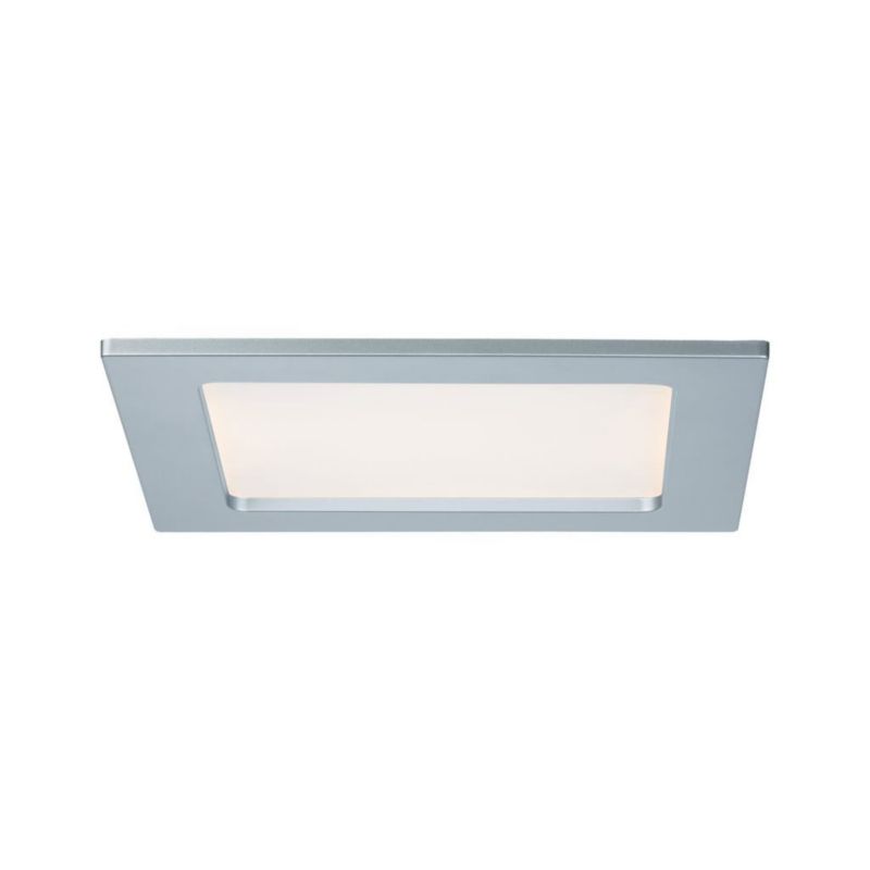 Plafon sufitowy Paulmann Quality Line chromowany biały LED 12W 2700K 780lm IP44 wym: 0,5 x 16,5 x 16,5 cm - 1 szt.