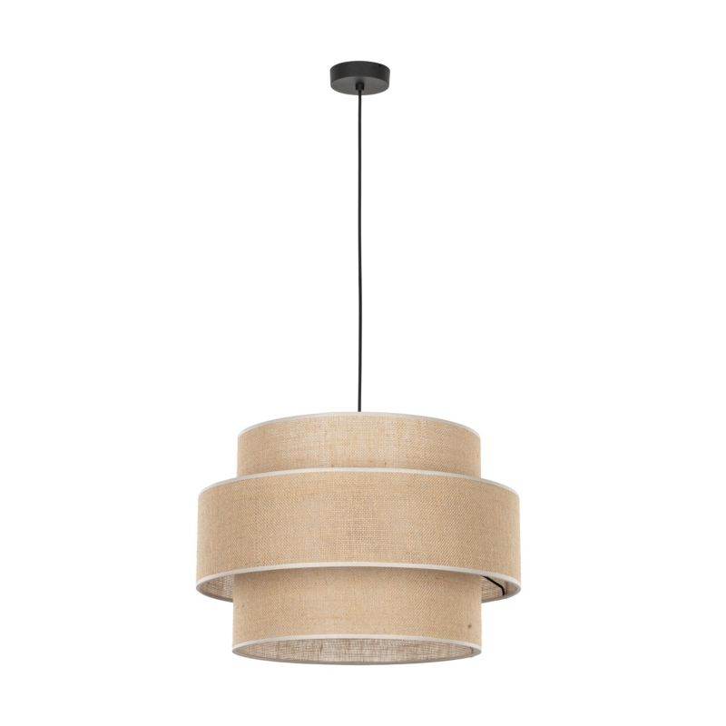 Lampa wisząca TK-Lighting Calisto Juta abażur 3x E27 50cm - 1szt.