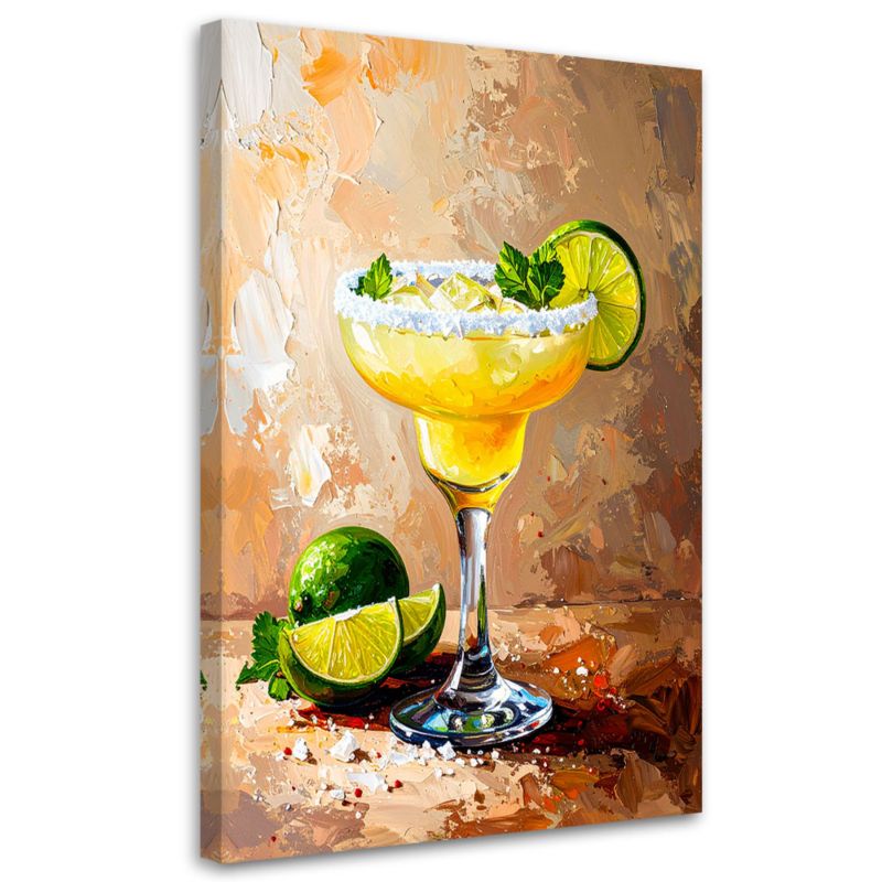Obraz do kuchni baru jadalni Feeby Margarita Recipe Coctail 80x120cm 1szt