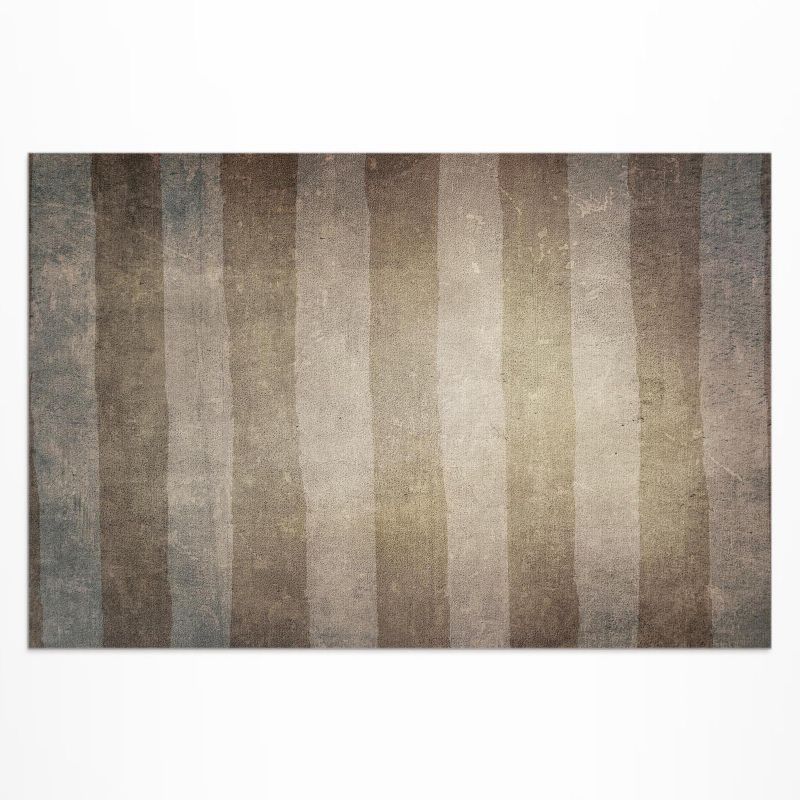 Dywan Winylowy Z Nadrukiem Wallfluent 120x180 cm Poziome pasy styl rustykalny vintage 1 szt.