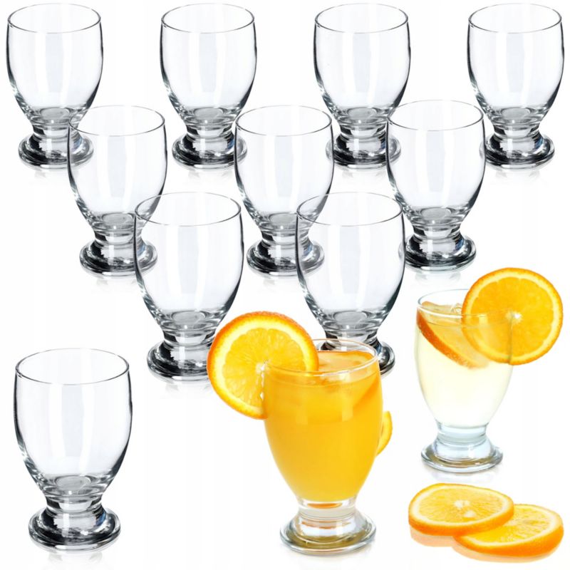 Szklanki KADAX Do Deserów Napojów Drinków 300ml 12szt
