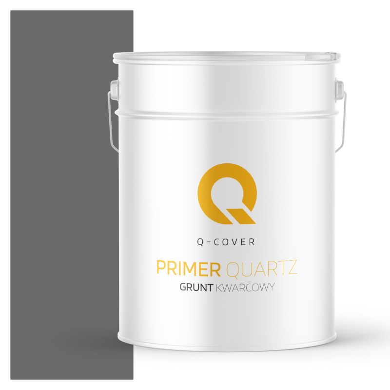 Grunt Kwarcowy pod Tynk Mozaikowy Q-Cover Szary ciemny M42 15KG