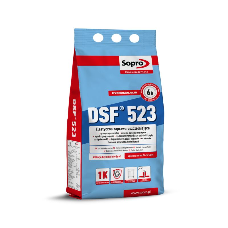 Hydroizolacja tarasu Sopro DSF523 4 kg