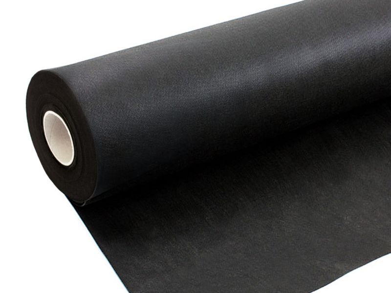 Agrowłóknina czarna, ściółkująca przeciw chwastom PrimeGarden -50g/m2 - 0,8 x 100 m