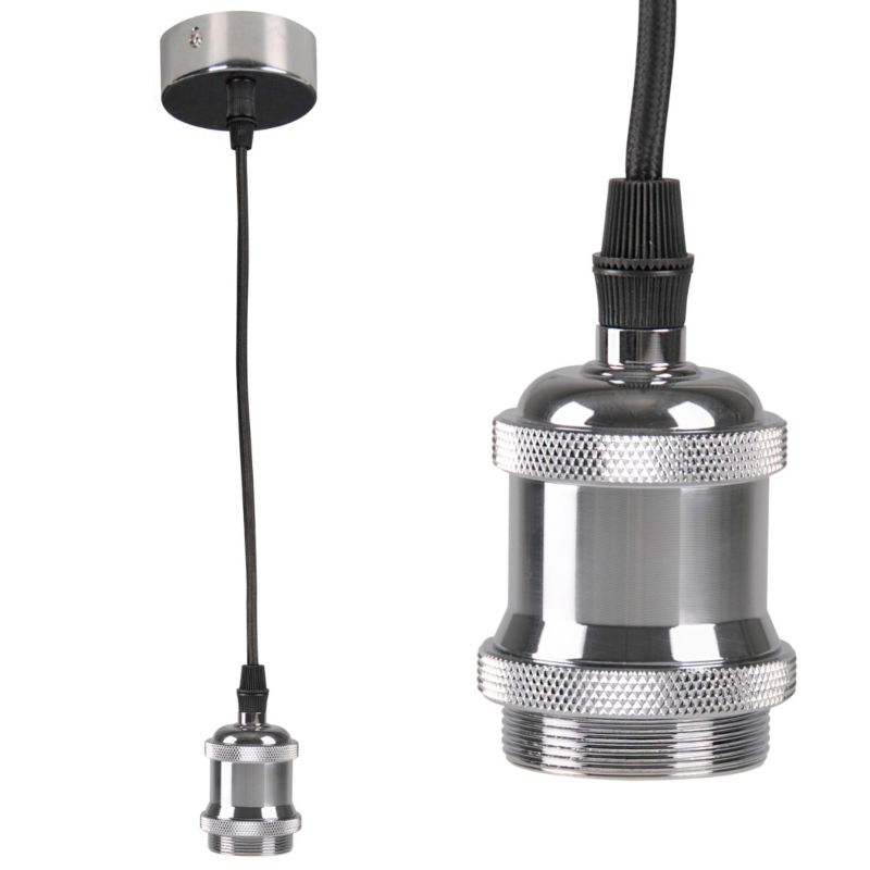 Lampa Sanico Goldlux NOLA wisząca 1xE27 chrom IP20 - 1 szt.