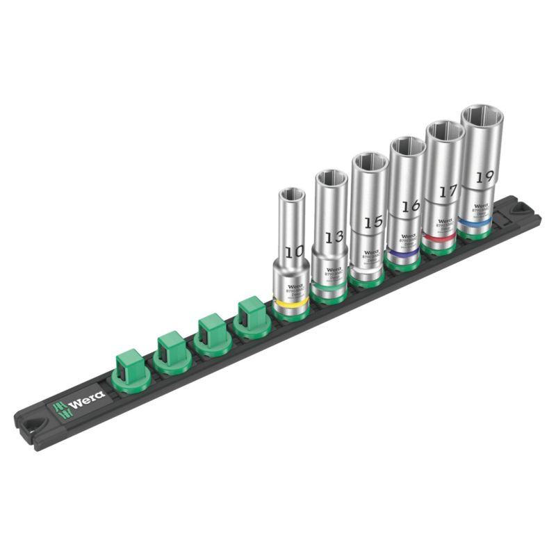 Listwa magnetyczna Wera C Deep 1 na zestaw kluczy nasadowych 1/2", 6 części, 05005470001, 1szt.
