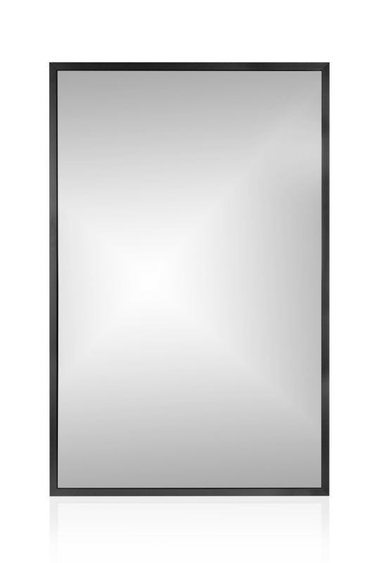 Lustro prostokątne Cordia Plus BRW Line w czarnej ramie 65x100cm 1szt.