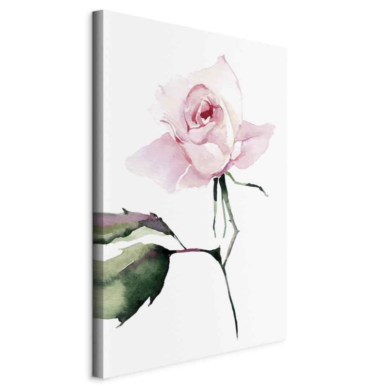 Obraz Artgeist Samotna róża 60 x 90 cm płótno włoskie 1 szt