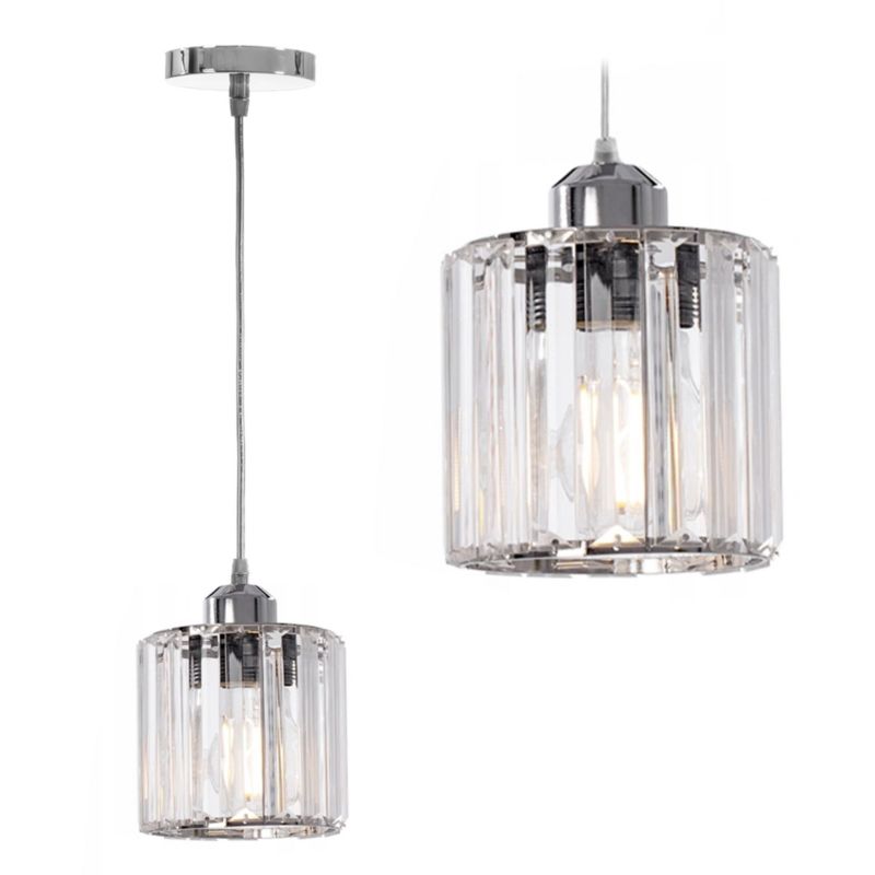 Lampa Sufitowa Wisząca Toolight App508-1Cp Chrom