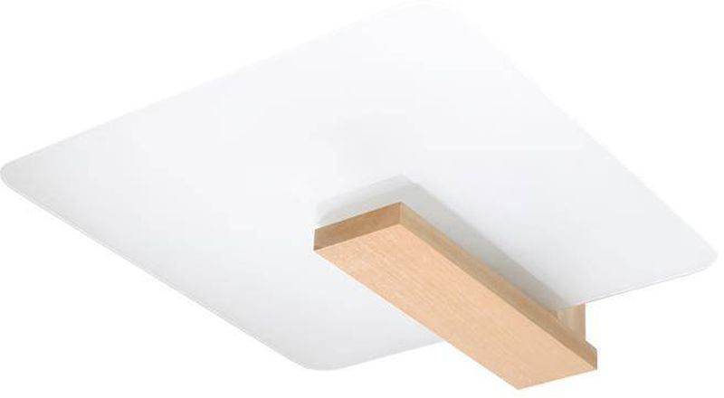 Plafon Sollux LAPPO kwadratowy biały 2xE27x40W wym:47,5x40x14cm IP20 -1 szt.