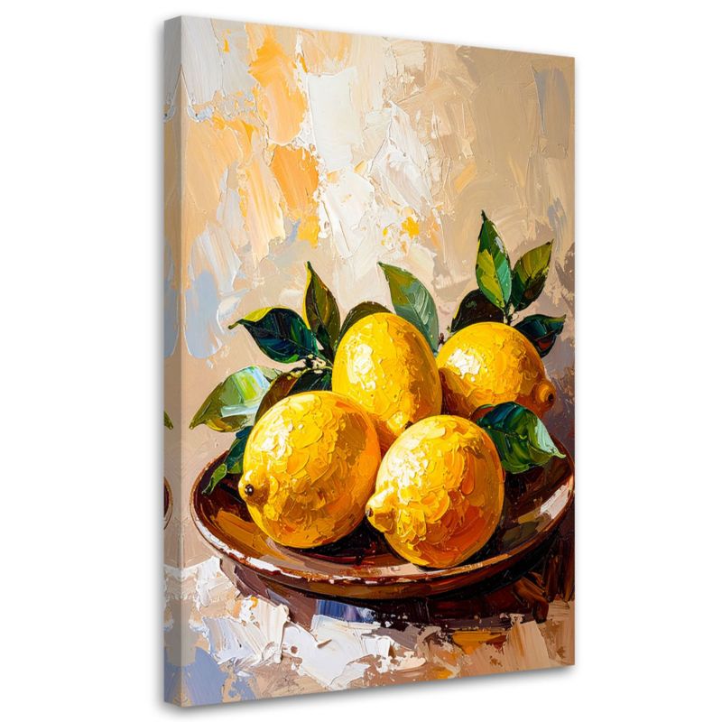 Obraz do kuchni baru jadalni Feeby Cytryny Owoce 40x60cm 1szt