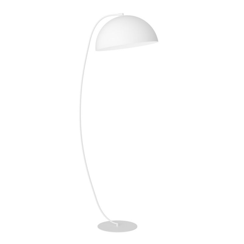 Lampa Podłogowa Emibig Arcos Lp1 Biała prosta zgrabna - 1szt.