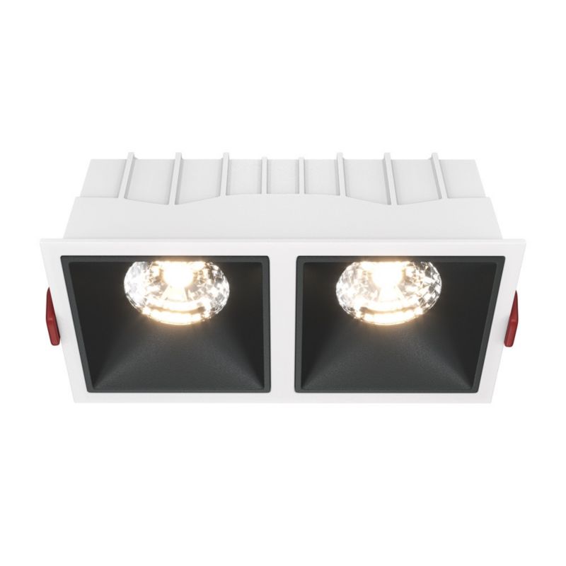 Plafon sufitowy nowoczesny Maytoni Alfa Led biały LED 30W 3000K 2100lm podtynkowy IP20 wym: 6,3 x 8,5 x 16,7 cm aluminium - 1 szt.