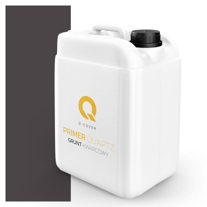 Grunt Kwarcowy pod Tynk Mozaikowy Q-Cover Brązowy ciemny M83 7.5KG