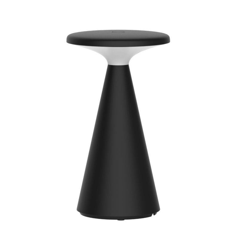 Lampa stołowa grzybek Maxlight FUNGHI czarna LED 1,6W ciepła 2700K 160lm IP44 - 1 szt.
