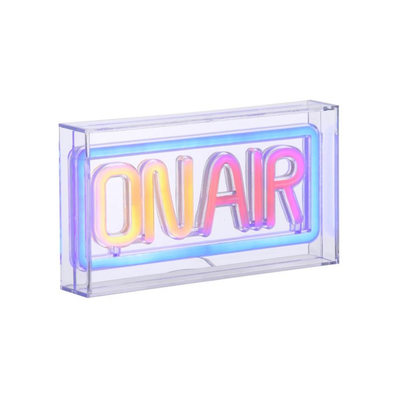 Lampa biurkowa Leuchten Direkt Neon-On Air multikolor LED 4W IP20 wym: 12.7 x 4 x 23 cm tworzywo sztuczne - 1 szt.
