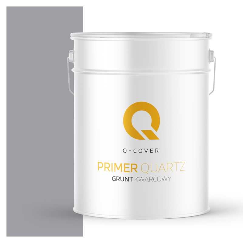 Grunt Kwarcowy pod Tynk Mozaikowy Q-Cover Szary M04 15KG