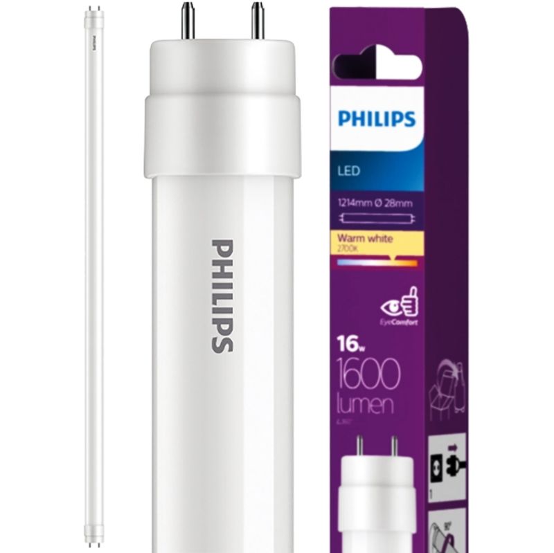Świetlówka LED Philips EM & Mains T8 G13 16W 1600lm 2700K 240st 120cm 1 szt.