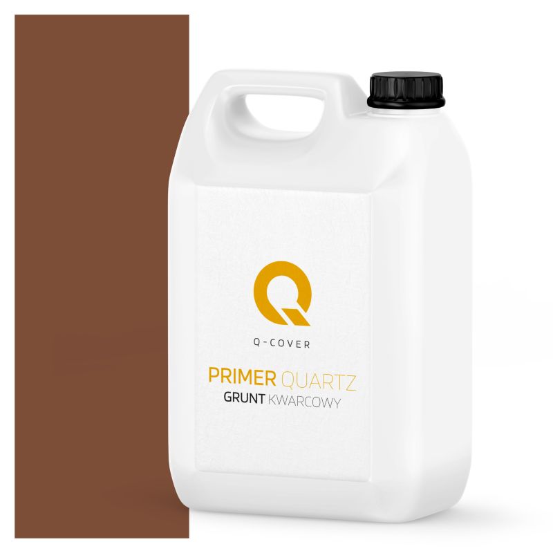 Grunt Kwarcowy pod Tynk Mozaikowy Q-Cover Brązowy M93 3KG