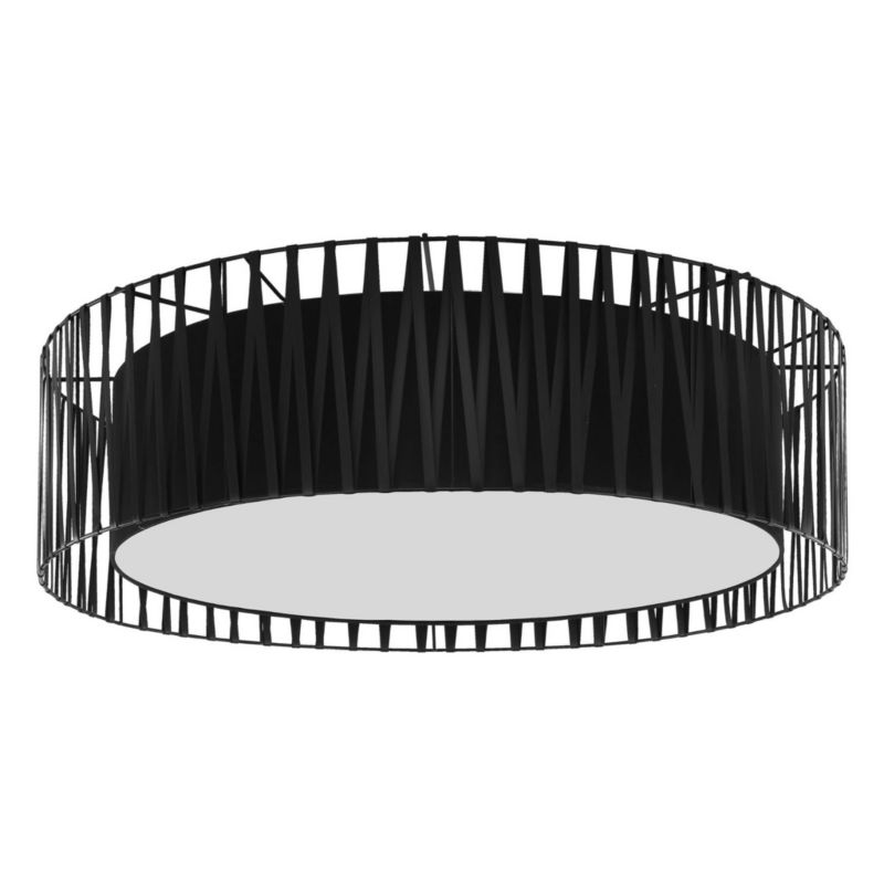 Plafon sufitowy TK-Lighting Harmony biało-czarny 4 x E27 x 15W IP20 wym: 21 x 71,5 x 71,5 cm - 1 szt.