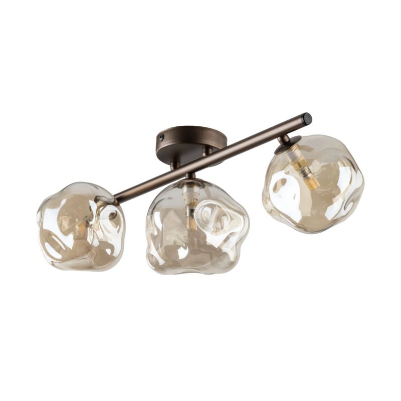 Plafon TK-Lighting Lava Brown 3Xg9 - 1szt.