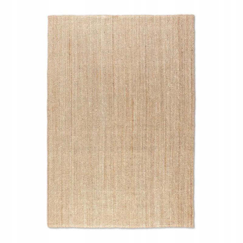 Dywan Hanse Home jutowy do salonu 190x280cm, naturalny beżowy dywan z juty 1 szt.