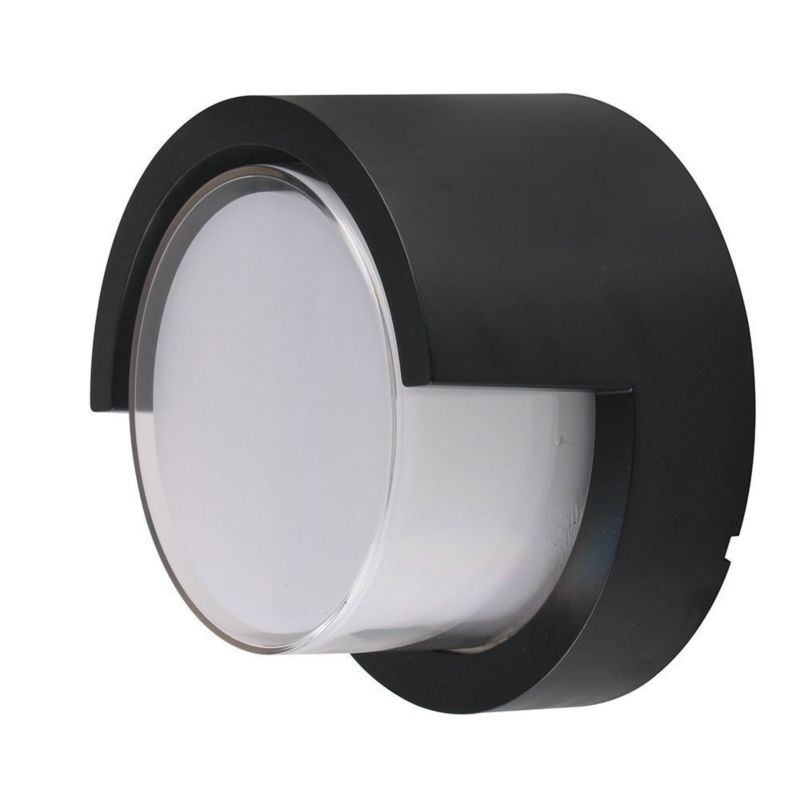 Kinkiet ścienny zewnętrzny V-TAC czarny LED 12W 4000K 1155lm IP65 wym: 16 x 16 x 10 cm tworzywo sztuczne - 1 szt.