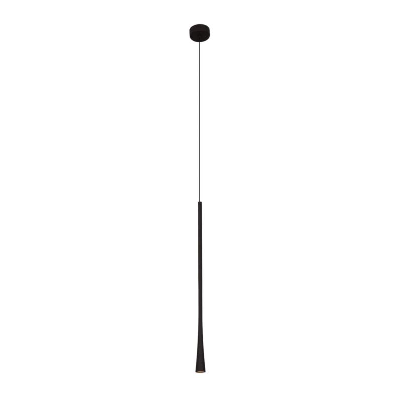 Lampa wisząca Maxlight Coffee 6132 czarna minimalistyczna wbudowany LED 7W 1 szt.