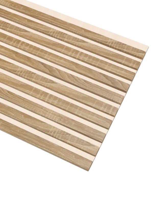 Lamele na Filcu Beżowym Ścienne SunWood 275x46cm Panele Dekoracyjne Dąb Sonoma 1 szt.