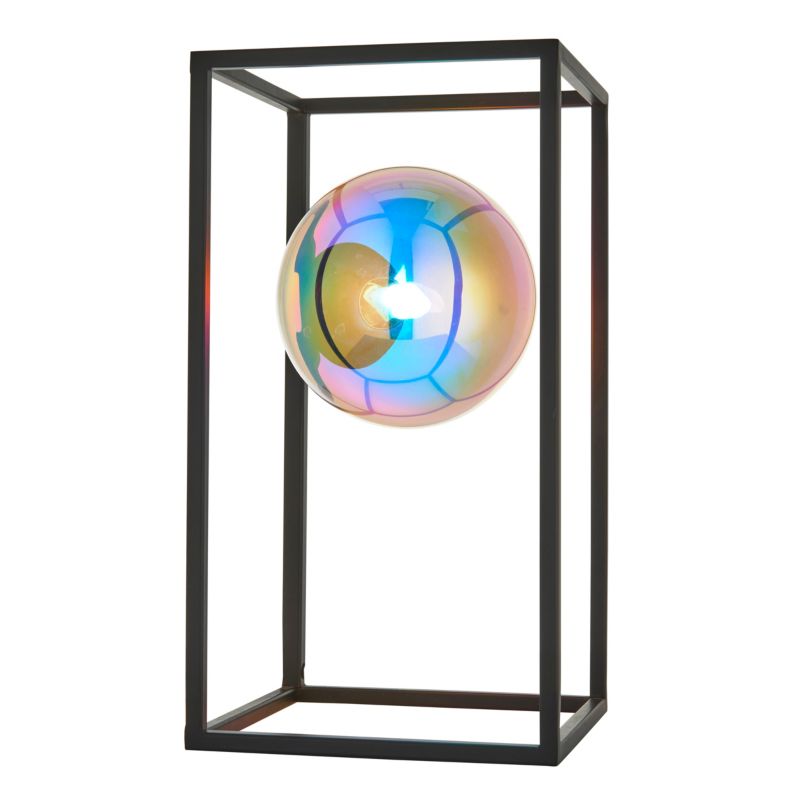 Lampa stołowa Endon KINJO czarna matowa 1xG9x15W IP20 wym:30x16x16cm - 1 szt.